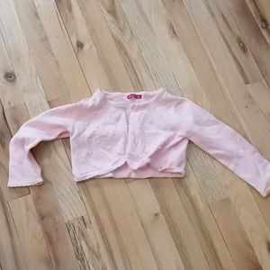 Pink lil girl cardigan
